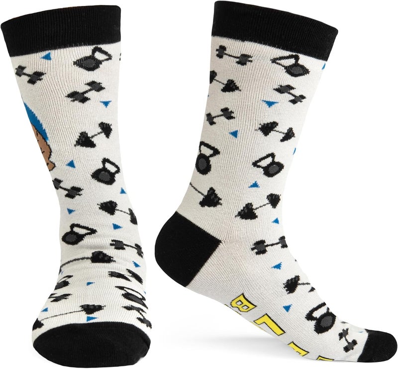 Lavley Funny Socks for Sports Fans and Players - Cool Novelty Gifts for Men, Women, & Teens - Image 4